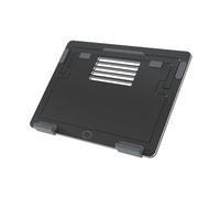 Cooler Master ErgoStand Air Refroidisseur d'ordinateur Portable, Alliage d'aluminium, Rembourrage en Caoutchouc Souple, polyvalence Ergonomique, Portable et léger, Notepal, Prend en Charge Un