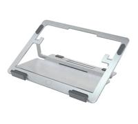 Cooler Master ErgoStand Air - Support pour ordinateur portable - 10" - 15.6" - blanc, argent