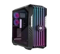 Cooler Master HAF 700 Evo E-ATX Boîtier PC à Haut débit d'air avec écran LCD Personnalisable Iris Panneau Avant TG Respirant, Ventilateurs Sickleflow 200 mm, 1 USB 3.2 Gen 2 Type C, 4 x USB 3.2 Gen 1