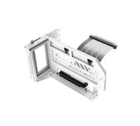 Cooler Master Kit de support de carte VGA vertical Gen5 Blanc PCIe 5.0 Riser Cable GPU Vertical Mount Kit Blanc Modèle [MCA-U000C-WFVK03]