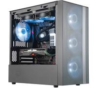 COOLER MASTER LTD BOITIER PC NR400 - 2xVentilateurs 120mm - Noir - Verre trempé - Format Micro ATX (MCB-NR400-KGNN-S00)