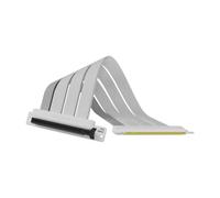 Cooler Master MASTERACCESSORY Câble élévateur PCIe 4.0 x16 300 mm, Blanc, Compatible PCIe 4.0, blindé EMI 30 AWG, boîtier de Protection en ABS pour Carte Graphique (MCA-U000C-WPCI40-300)