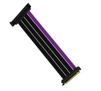 Cooler Master MasterAccessory Câble élévateur PCIe 4.0 x16 300 mm noir, compatible PCIe 4.0, blindé EMI 30 AWG, boîtier de protection en ABS pour carte graphique (MCA-U000C-KPCI40-300)