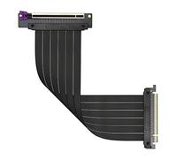 Cooler Master MasterAccessory Riser Cable PCIe 3.0 x16 Ver. 2 - Blindage Ondes Électromagnétiques, Câble TPE Ultra-Flexible, Connexions PCI Renforcées, Connecteurs Pin Or, Boitier ABS Solide - 300mm