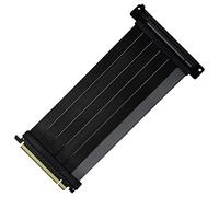 Cooler Master MasterAccessory Riser Cable PCIe 3.0 x16 Ver. 2 - blindage ondes électromagnétiques, câble TPE ultra-flexible, connexions PCI renforcées, connecteurs pin or, boitier ABS solide - 200mm