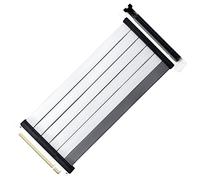 Cooler Master MasterAccessory Riser Cable PCIe 3.0 x16 Ver. 2 - blindage ondes électromagnétiques, câble TPE ultra-flexible, connexions PCI renforcées, connecteurs pin or, boitier ABS solide - 200mm