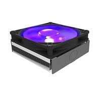 Cooler Master MasterAir G200P Système de refroidissement ventirad low-profile pour processeur, espace libre 39,4mm mini-ITX/SFF, ventilateur RGB 92mm, 2 caloducs en cuivre - compatible AMD/Intel.