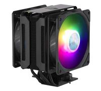Cooler Master MasterAir MA612 Stealth ARGB Ventirad Processeur - Ventilateurs RGBA SickleFlow 120 V2 Push-Pull, 6 Caloducs, Dégagement RAM Illimité, Contrôleur Inclus - Compatible Prise Universelle