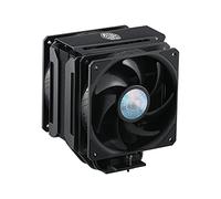 Cooler Master MasterAir MA612 Stealth Ventirad Processeur - Ventilateurs SickleFlow 120 V2 Push-Pull, 6 Caloducs, Dégagement RAM Illimité, Finition Noir Mat - Compatible Prise Universelle