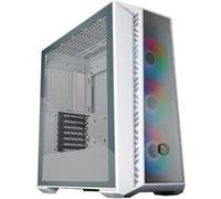 Boitier Moyen Tour E-ATX Cooler Master MasterBox MB520 Mesh RGB avec panneau vitré (Blanc)