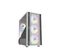 Cooler Master MasterBox 600 White - Boîtier PC Bureau ATX/EATX/mATX/ITX - 4x Ventilateurs (3x140mm avant, 1x120mm arrière) - USB 3.2 Gen 1/Gen 2 Type A/C