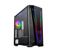 Cooler Master MasterBox 540 - Boîtier Moyen PC Gaming ARGB, Châssis ATX, Panneau Latéral Verre Trempé, 1x120mm Ventilateur SickleFlow ARGB, Multiples Configurations Flux d'Air, Contrôleur ARGB Inclus