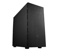 Cooler Master MasterBox MB600L V2 avec ODD, Boîtier PC en Acier Brossé avec Ventilation Latérales, Configurations de Refroidissement Améliorées, Intérieur Spacieux, Cage PSU Ventilée, Panneau en Acier Noir