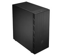 Cooler Master MasterBox MB600L V2, Boîtier PC en Acier Brossé avec Ventilation Latérales, Configurations de Refroidissement Améliorées, Intérieur Spacieux, Cage PSU Ventilée, Panneau Latéral Acier Noir