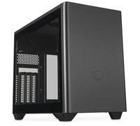 Cooler Master MasterBox NR200P V2 Boîtier Mini ITX - Panneau Latéral Verre, Disposition GPU Verticale, Câble Riser PCIe 4.0 x16,
