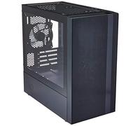 Cooler Master MasterBox NR400 - Tour - micro ATX - panneau latéral fenêtré - pas d'alimentation (ATX / PS/2) - noir - USB/Audio G