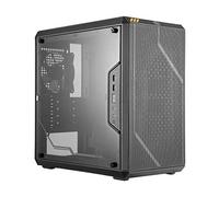 Cooler Master MasterBox Q300L TUF Gaming Alliance Edition Micro-ATX Tour avec Design esthétique TUF, Panneau latéral en Acrylique Transparent, E/S réglables et Flux d'air entièrement ventilé