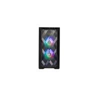Cooler Master MasterBox TD300 MESH - Tour - micro ATX - panneau latéral fenêtré (verre trempé) - pas d'alimentation (ATX) - noir - USB/Audio