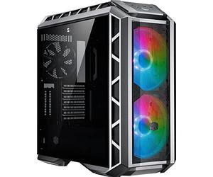 Cooler Master MasterCase H500P Mesh ARGB - Boîtier PC avec 2 x Ventilateurs 200 mm pour Un Flux d'air élevé, Panneaux de châssis axés sur Le Constructeur, prêt pour Le Refroidissement Liquide