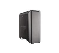 Cooler Master MasterCase SL600M Black Edition - Boîtier PC aluminium, technologie réduction du bruit & airflow vertical, panneau latéral verre trempé, éclairage de proximité, compatibilité matérielle