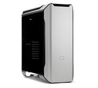 Cooler Master MasterCase SL600M - Boîtier PC aluminium, technologie de réduction du bruit & airflow vertical supérieur, panneau latéral verre trempé, éclairage de proximité, compatibilité matérielle