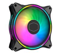 Cooler Master MasterFan MF120 HALO ? ventilateur RGB adressable à double anneau pour boîtier d'ordinateur, radiateur liquide