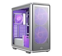 Cooler Master Boîtier PC MasterFrame 600 Mesh Silver ARGB – Moyen tour
