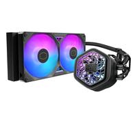 Cooler Master MasterLiquid Atmos II 240 VRM Fan Black Processeur Kit de refroidissement du liquide 12 cm Noir 1 pièce(s)