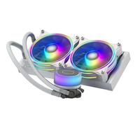 Kit Watercooling AIO Cooler Master MasterLiquid ML Illusion RGB - 240mm (Blanc)
