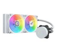Cooler Master MasterLiquid ML240 Illusion - White Edition - système de refroidissement liquide de processeur - (pour : LGA1700, LGA1200, LGA1150, LGA1151, LGA1155, LGA1156, LGA2011, LGA2011-3, LGA2066