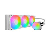 Cooler Master MasterLiquid ML360 Illusion ARGB Refroidisseur liquide pour processeur AIO en boucle fermée, dôme translucide, radiateur de 360 mm, MF120 Halo PWM, AMD Ryzen AM5/AM4, Intel LGA1700/1200