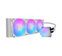 Cooler Master MasterLiquid ML360 Illusion ARGB Refroidisseur liquide pour processeur AIO en boucle fermée, dôme translucide, radiateur de 360 mm, MF120 Halo PWM, AMD Ryzen AM5/AM4, Intel LGA1700/1200