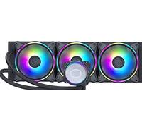 Cooler Master MasterLiquid ML360 Illusion Refroidisseur Liquide CPU, Watercooling AIO, Radiateur 360mm, 3 x Ventilateurs Halo ARGB 120mm, avec Contrôleur ARGB, Compatible AMD & Intel Noir