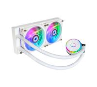 Cooler Master MasterLiquid PL240 Flux White Edition Boitier PC Kit de refroidissement du liquide 12 cm Blanc - Neuf