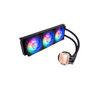 Cooler Master MasterLiquid PL360 Flux - Kit Watercooling CPU - Radiateur 360mm - 3x120mm PWM 0-2300RPM - Compatible Intel/AMD - Noir