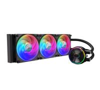 Cooler Master MasterLiquid PL360 FLUX Refroidisseur liquide pour processeur AIO à boucle fermée, pompe à double boucle Gen2 ARGB, radiateur de 360 mm, ventilateurs PL-Flux 120 PWM, AMD Ryzen AM5/AM4,