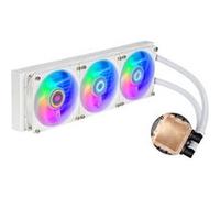 Cooler Master MasterLiquid PL360 FLUX - White Edition - système de refroidissement liquide de processeur - Taille de radiateur : 360 mm - (pour : LGA1156, AM2, AM2+, AM3, LGA1155, AM3+, LGA2011, FM1,