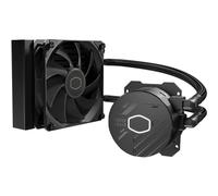 Cooler Master MasterLiquid - Refroidisseur liquide AIO en boucle fermée 120 L Core 120 mm, pompe à DEL blanche, pompe à froid Gen S, PWM 120 mm, CryoFuze 14W/mK, AMD Ryzen AM5/AM4, Intel LGA1700/1200