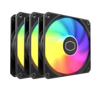 Cooler Master MF120 Lite Boîtier | Refroidisseur liquide | Ventilateur de refroidissement d'air, éclairage aRGB de 120 mm, répartiteur aRVB, PWM dynamique 1 750 tr/min, lames d'équilibrage d'air,