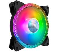 COOLER MASTER MF120 Prismatic - Ventilateur de Boîtier 120 mm - Effet Cristal (MFY-B2DN-20NPA-R1)