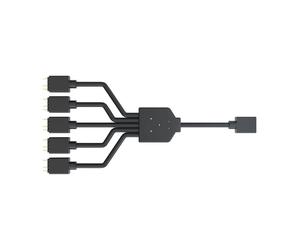 Cooler Master MFX-AWHN-1NNN5-R1 pièce et accessoire pour systèmes de refroidissement d'ordinateurs Câble de diviseur RGB
