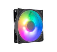 Cooler Master Mobius 120P ARGB Ventilateur PC Noir 120mm, 0-2400 tr/min, 75.2 CFM, 30dB, 3.63 mmH2O, LDB, LED ARGB 3-pin, 4-pin PWM