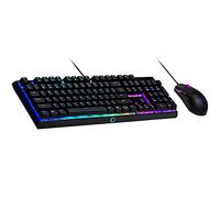 Cooler Master MS110 RGB Clavier & Souris Gaming Combo - Switches Linéraires Mem-Canique, Anti-Ghosting 26 Touches, Contrôles Embarqués, MS110 Souris Gaming avec 4 Réglages DPI - AZERTY FR