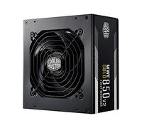 Cooler Master MWE 850 Gold V2, Alimentation PC Modulaire 80 Plus Gold 850W (Prise EU), Câblage Plat, Ventilateur 120mm HDB, Seuil de Température Élevé - Garantie 5 ans
