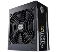 Cooler Master MWE Gold 1250 V2 ATX 3.1 Alimentation 100% Modulaire - Prise EU - Support ATX 3.1, PSU 80 Plus Gold 1250W, PCIe 5.1, Ventilateur FDB 140mm, Seuil de température élevé, Garantie 10 Ans