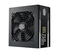 Cooler Master MWE Gold 750 V2 entièrement modulaire, 750 W, efficacité or 80+, ventilateur HDB silencieux, 2 connecteurs EPS, résistance aux hautes températures