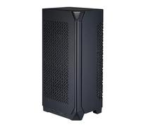 Cooler Master NCORE 100 Air Mini-ITX Boîtier PC Tour Aluminium Anodisé Support GPU 3 Slot Horizontal Compatible RX 7900 XTX RTX 4090 Compatible SFX PSU | Refroidisseur d'air jusqu'à 70 mm, USB Type C