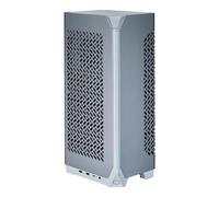 Cooler Master NCORE 100 Boîtier PC Mini-ITX Air Blanc, Aluminium Anodisé, Support GPU Horizontal à 3 emplacements, Compatible RX 7900 XTX|RTX 4090, Compatible SFX PSU | Refroidisseur d'air jusqu'à 70
