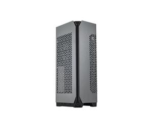 Cooler Master NCORE 100 MAX Gris SFF - Boîtier PC ITX, Bloc 850W ATX 80+ Gold, Refroidissement Liquide 2x120mm, USB 3.2 Gen 1/Gen 2, 1x2.5"