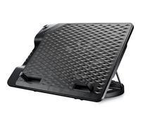 Cooler Master Notepal ERGOSTAND III - Support pour ordinateur portable - avec concentrateur USB 4 ports, ventilateur de refroidissement - 230 mm - noir